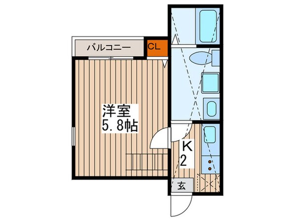 ＳＴＡＧＥ新瑞橋の物件間取画像